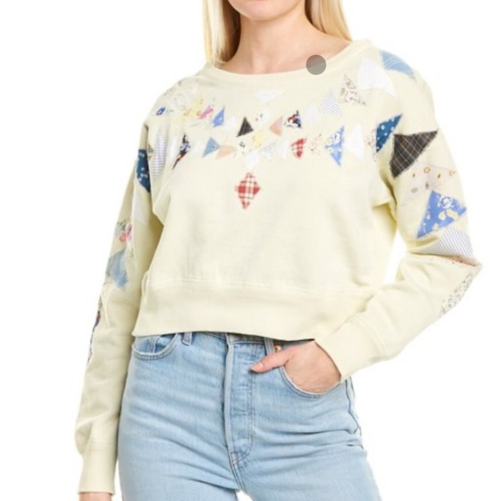 Dannijo Patchwork Sweatshirt - image 1